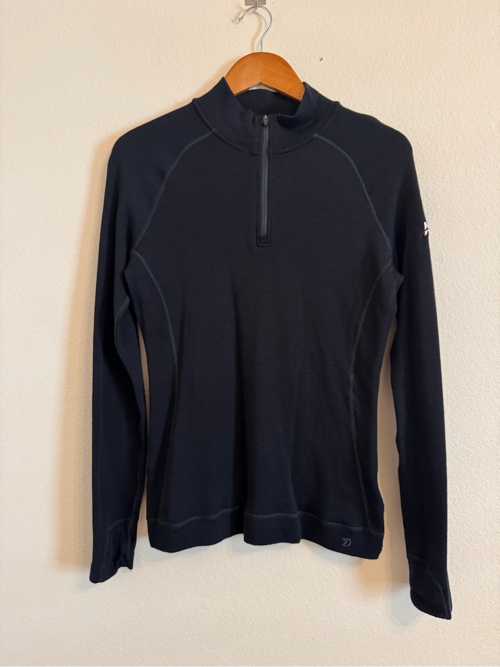 Duck Camp Women’s 100% Merino Wool Base Layer Top Logo
